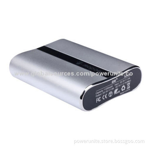 Manual for power bank battery charger with LED torch, 11,200mAh capacity